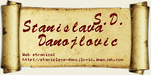Stanislava Danojlović vizit kartica